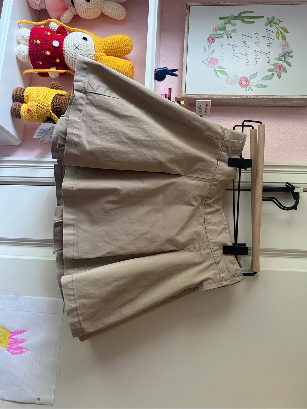 GAP Khaki Pleated Skort